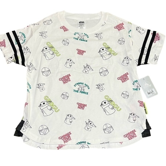 DISNEY’S Star Wars Grogu “Baby Yoda” Top (Sz US L) - Picture 1 of 8
